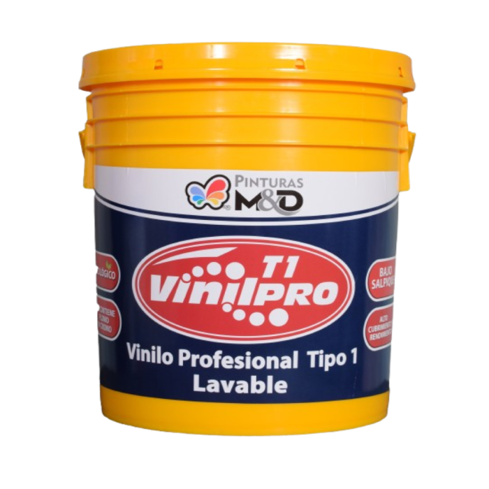 VINILPRO T1 – Vinilo Profesional Tipo 1 Lavable para Interiores
